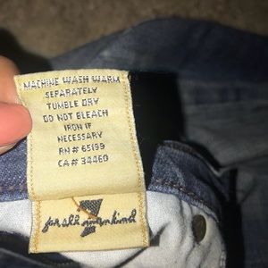Original 7 of mankind jeans
